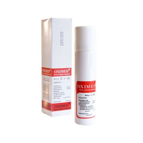 la ce se foloseste oximed spray|OXIMED Spray cutanat 59,5g